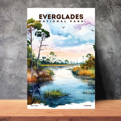 Everglades National Park Poster, Travel Art, Office Poster, Home Decor | S8 - image2
